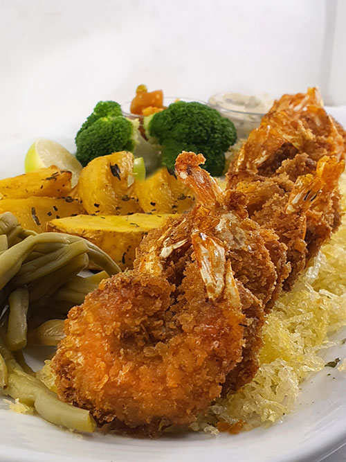 خوراک میگو سوخاری