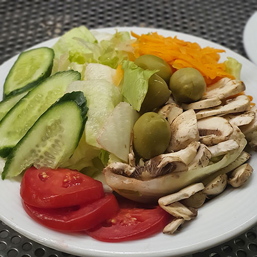 سالاد سبزیجات فصلی مارلین