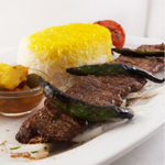 چلوکباب برگ