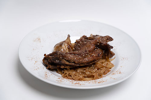 خوراک گردن بره شاندیزی