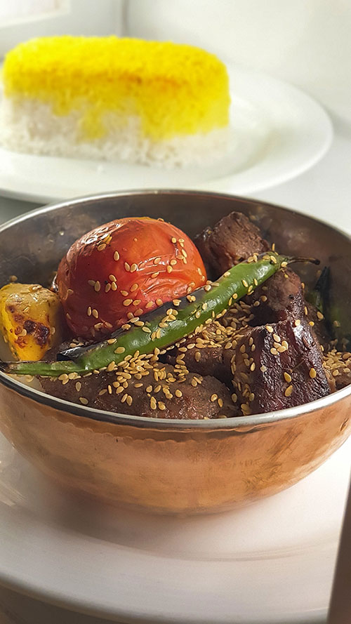 خوراک کاسه کباب