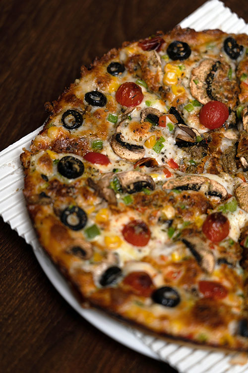 پیتزا سبزیجات