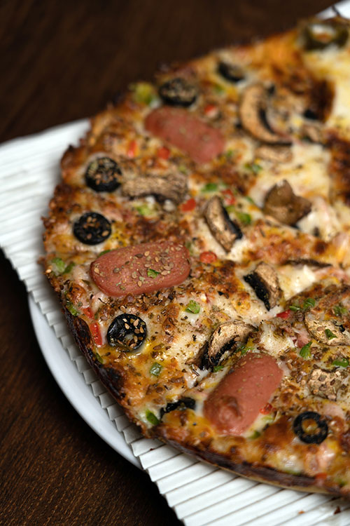 پیتزای مخلوط کوچک